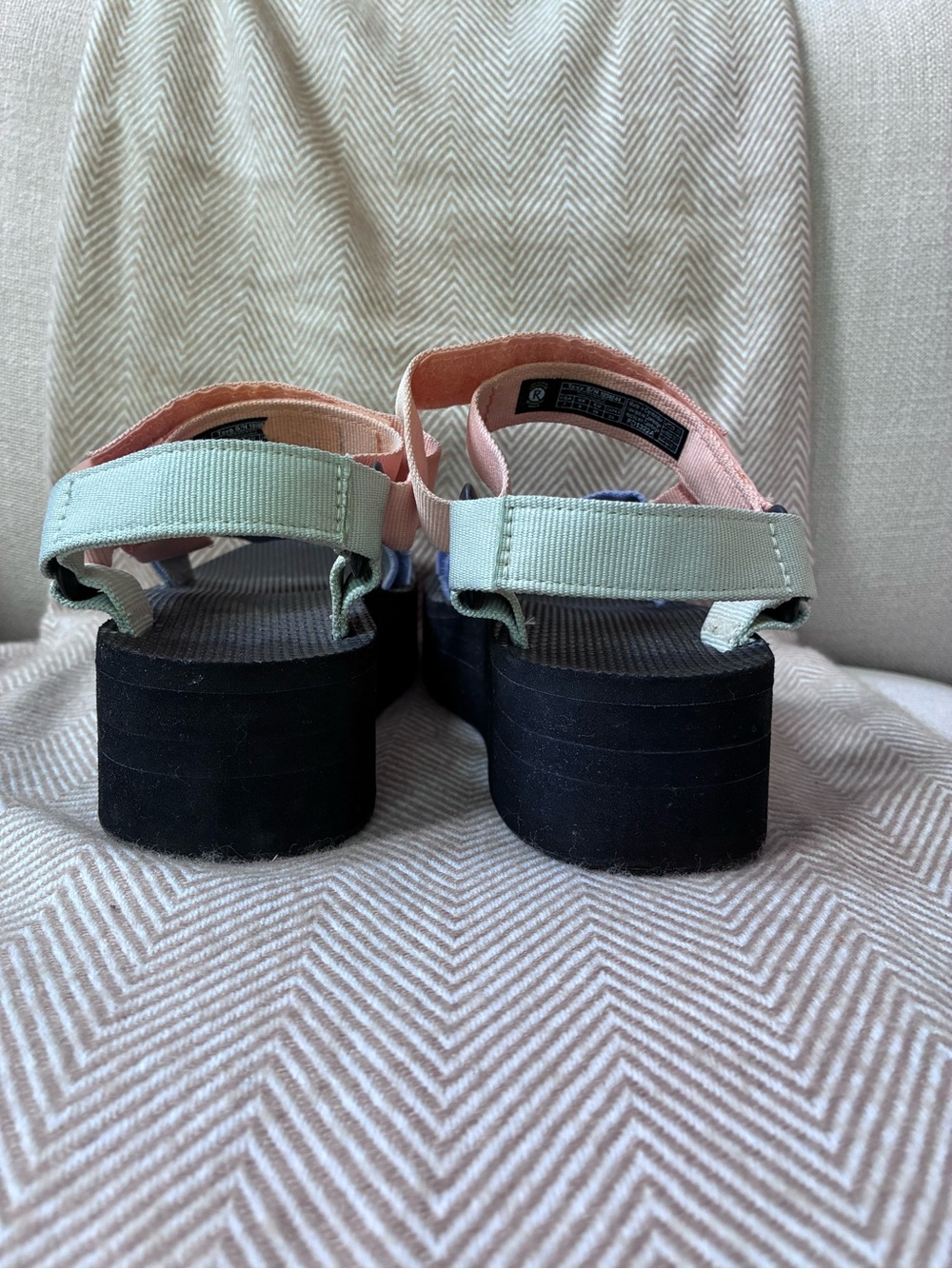 Teva-Free People Women’s Platform Sandals. In Summersalt - Picture 5 of 6